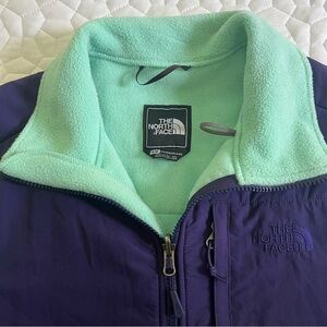 The North Face Mint and Navy Jacket